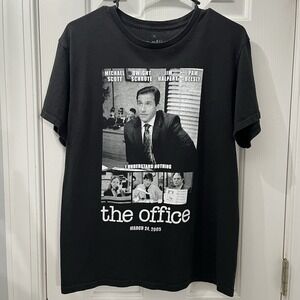THE OFFICE T-Shirt 2005 Official Merch TV Promo Men's Sz M/ Dwight Michael Scott